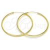 Oro Laminado Large Hoop, Gold Filled Style Polished, Golden Finish, 02.170.0156.50