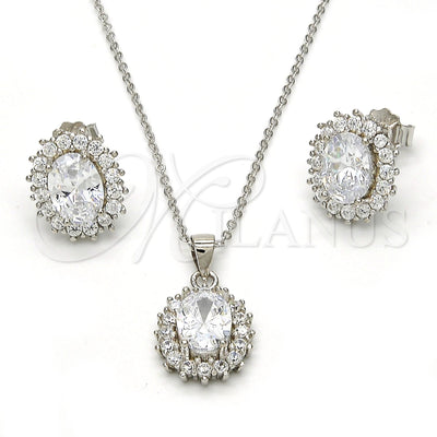 Sterling Silver Earring and Pendant Set 10.174.0273 for wholesale, main product view