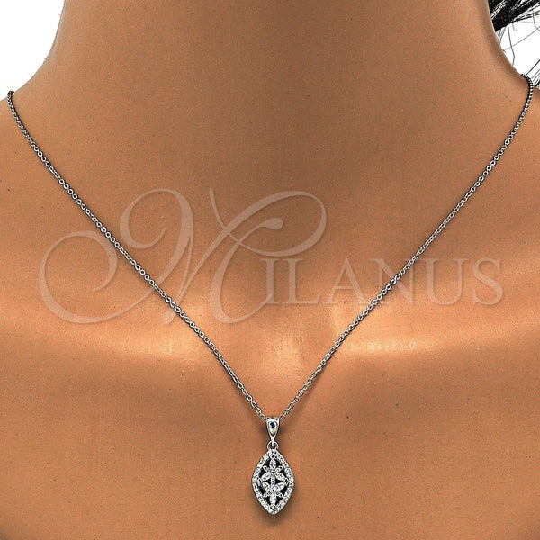 Sterling Silver Ring — Earring and Pendant Adult Set Flower Design with — alternate product view — SKU 113788 | Plata 925 anillo — Earring and Pendant Adult Set flor diseño with — SKU 113788