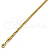 Oro Laminado Basic Necklace, Gold Filled Style Box Design, Polished, Golden Finish, 04.242.0085.30 (03 MM Thickness, 30 Inches Length)