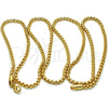 Oro Laminado Basic Necklace, Gold Filled Style Box Design, Polished, Golden Finish, 04.242.0085.30 (03 MM Thickness, 30 Inches Length)