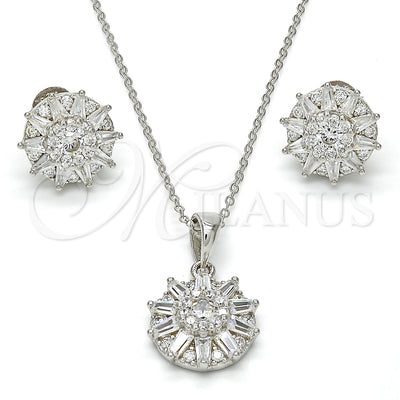 Sterling Silver Earring and Pendant Set 10.286.0007 for wholesale, main product view