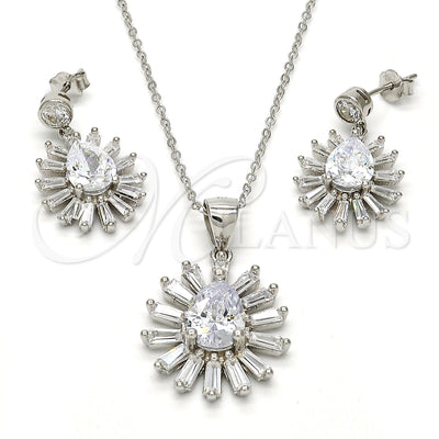 Sterling Silver Earring and Pendant Set 10.175.0035 for wholesale, main product view