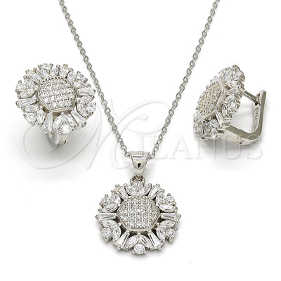 Sterling Silver Earring and Pendant Set 10.175.0036 for wholesale, main product view