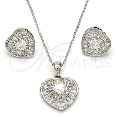 Sterling Silver Earring and Pendant Set 10.286.0020 for wholesale, main product view