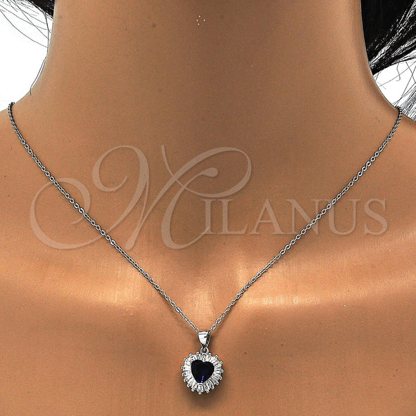 Sterling Silver Ring — Earring and Pendant Adult Set Heart Design with — alternate product view — SKU 113896 | Plata 925 anillo — Earring and Pendant Adult Set corazón diseño with — SKU 113896