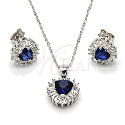 Sterling Silver Earring and Pendant Set 10.286.0025 for wholesale, main product view