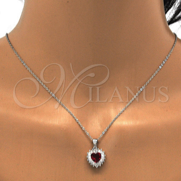 Sterling Silver Ring — Earring and Pendant Adult Set Heart Design with — alternate product view — SKU 113897 | Plata 925 anillo — Earring and Pendant Adult Set corazón diseño with — SKU 113897