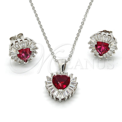 Sterling Silver Earring and Pendant Set 10.286.0025.1 for wholesale, main product view