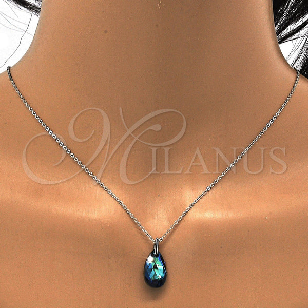 Sterling Silver Ring — Earring and Pendant Adult Set Teardrop Design with — alternate product view — SKU 113907 | Plata 925 anillo — Earring and Pendant Adult Set Teardrop diseño with — SKU 113907