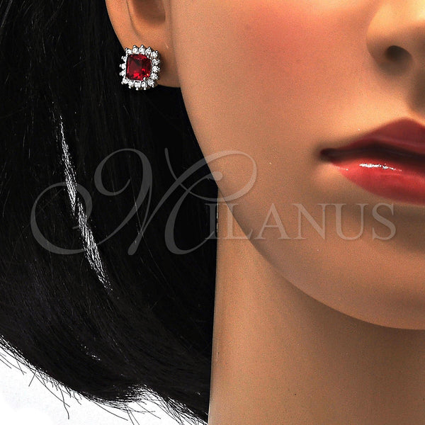Sterling Silver Ring — Earring and Pendant Adult Set with White and — alternate product view — SKU 113939 | Plata 925 anillo — Earring and Pendant Adult Set with blanco and — SKU 113939