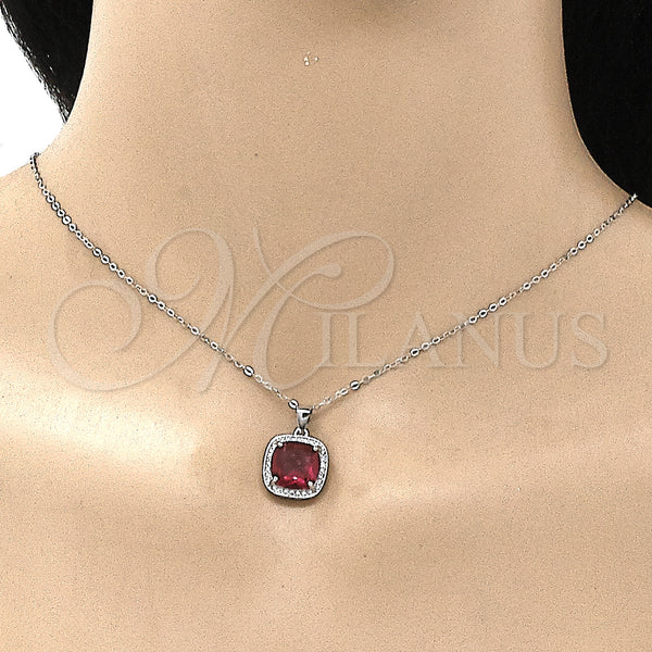 Sterling Silver Ring — Earring and Pendant Adult Set with White Micro — alternate product view — SKU 113962 | Plata 925 anillo — Earring and Pendant Adult Set with blanco Micro — SKU 113962