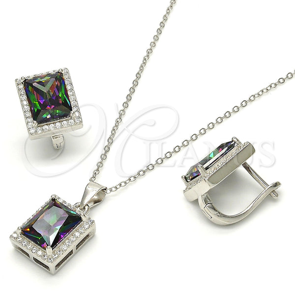 Sterling Silver Ring — Earring and Pendant Adult Set with Vitrail Medium — main product view — SKU 114033 | Plata 925 anillo — Earring and Pendant Adult Set with Vitrail Medium — SKU 114033