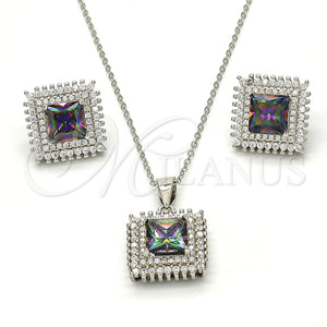 Sterling Silver Ring — Earring and Pendant Adult Set with Vitrail Medium — main product view — SKU 114037 | Plata 925 anillo — Earring and Pendant Adult Set with Vitrail Medium — SKU 114037