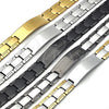 Stainless Steel Solid Bracelet, Polished, Steel Finish, 03.114.0219.09 (14 MM Thickness, 9 Inches Length)