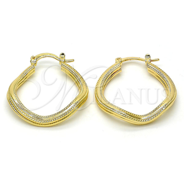 Gold Filled Hoop Earrings — Small Hoop Polished 02. — main product view — SKU 114529 | Oro Laminado aretes de aro — Small Hoop pulido 02. — SKU 114529