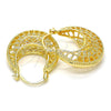 Oro Laminado Medium Hoop, Gold Filled Style Polished, Golden Finish, 02.170.0170.30