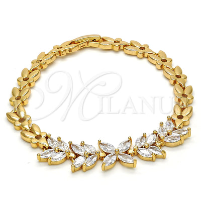 Dorado Oro Laminado Pulsera, vista principal del producto por Mayoreo, vista principal del producto