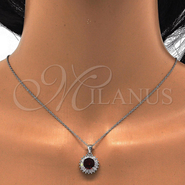 Sterling Silver Ring — Earring and Pendant Adult Set with White and — alternate product view — SKU 114640 | Plata 925 anillo — Earring and Pendant Adult Set with blanco and — SKU 114640