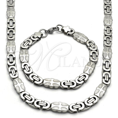 Stainless Steel Jewelry Set 06.116.0006 for wholesale, main product view