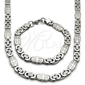 Stainless Steel Bracelet — Necklace and Bracelet Polished 06. — main product view — SKU 114876 | Acero Inoxidable brazalete — Necklace and Bracelet pulido 06. — SKU 114876