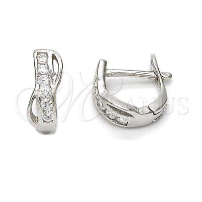 Sterling Silver Hoop Earrings 02.290.0002.10 for wholesale, main product view