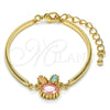Dorado Oro Laminado Pulsera, vista principal del producto por Mayoreo, vista principal del producto