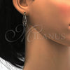 Oro Laminado Small Hoop, Gold Filled Style Diamond Cutting Finish, Tricolor, 02.65.2533.15
