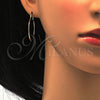 Oro Laminado Medium Hoop, Gold Filled Style Polished, Tricolor, 02.65.2614.30