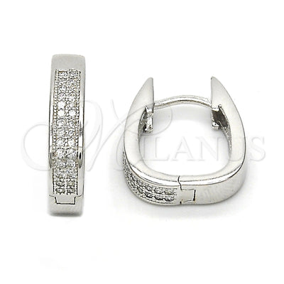 Sterling Silver Hoop Earrings 02.174.0052.15 for wholesale, main product view