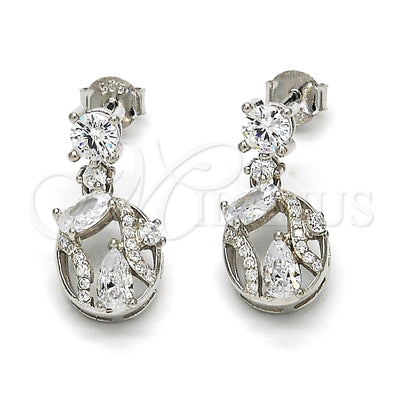 Sterling Silver Earrings 02.175.0135 for wholesale, main product view