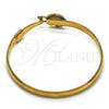 Oro Laminado Individual Bangle, Gold Filled Style Polished, Golden Finish, 07.192.0014.1.04 (05 MM Thickness, Size 4 (2.25 Diameter))