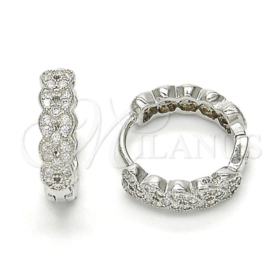 Argollas de Plata Esterlina 02.186.0037.15 de Plata 925 por Mayoreo, vista principal del producto
