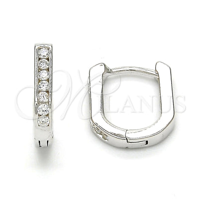 Sterling Silver Hoop Earrings 02.186.0039.10 for wholesale, main product view