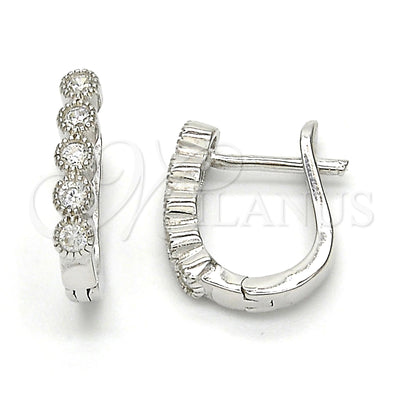 Sterling Silver Hoop Earrings 02.186.0045.10 for wholesale, main product view