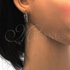 Oro Laminado Small Hoop, Gold Filled Style Diamond Cutting Finish, Tricolor, 02.65.2629.20
