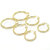 Oro Laminado Small Hoop, Gold Filled Style Polished, Golden Finish, 5.134.026.25