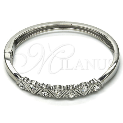 White Gold Filled Rhodium Gold-Filled Bangle 07.307.0004.1.04 for wholesale, main product view