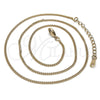 Oro Laminado Basic Necklace, Gold Filled Style Curb Design, Polished, Golden Finish, 5.233.033.18 (02 MM Thickness, 18 Inches Length)