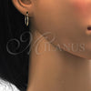 Oro Laminado Small Hoop, Gold Filled Style Diamond Cutting Finish, Golden Finish, 02.96.0080.15