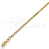 Oro Laminado Basic Necklace, Gold Filled Style Bismark Design, Polished, Golden Finish, 04.213.0066.18 (02 MM Thickness, 18 Inches Length)