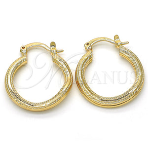 Gold Filled Hoop Earrings — Small Hoop Polished 02. — main product view — SKU 117053 | Oro Laminado aretes de aro — Small Hoop pulido 02. — SKU 117053