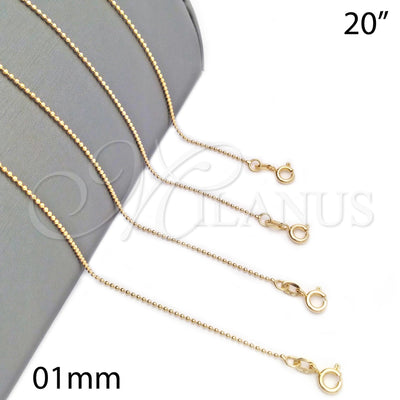 Gold Filled Gold-Filled Necklace 04.213.0001.1.20 for wholesale, main product view