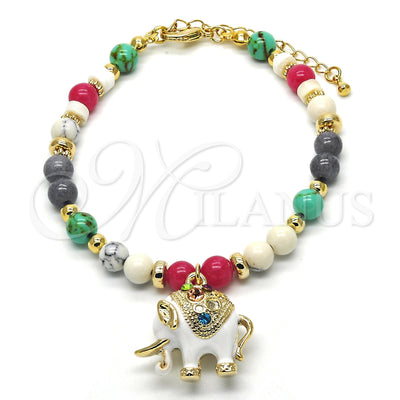 Gold Filled Gold-Filled Elephant Bracelet 03.65.1174.1.07 for wholesale, main product view