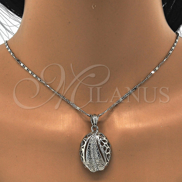 White Gold Filled Ring — Earring and Pendant Adult Set Teardrop Design with — alternate product view — SKU 117500 | Oro Laminado Blanco anillo — Earring and Pendant Adult Set Teardrop diseño with — SKU 117500