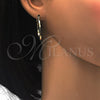 Oro Laminado Small Hoop, Gold Filled Style Diamond Cutting Finish, Tricolor, 02.102.0059.20 for wholesale, additional product view 3