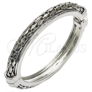 White Gold Filled Jewelry — Individual Bangle Polished 07. 10 MM Thickness Size — main product view — SKU 117560 | Oro Laminado Blanco joyería — Individual Bangle pulido 07. 10 MM Thickness Size — SKU 117560
