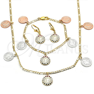 Gold Filled Ring — Necklace Bracelet and Earring San Benito and Elephant — main product view — SKU 117737 | Oro Laminado anillo — Necklace Bracelet and Earring San Benito and Elephant — SKU 117737