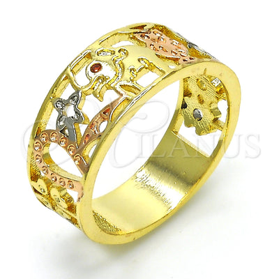 Gold Filled Gold-Filled Elephant and Owl Ring 01.253.0012.07 for wholesale, main product view