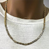 Oro Laminado Basic Necklace, Gold Filled Style Polished, Golden Finish, 04.63.1337.24 (100 Gauge, 05 MM Thickness, 24 Inches Length)